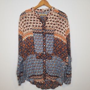 Free People Light Weight Button Down